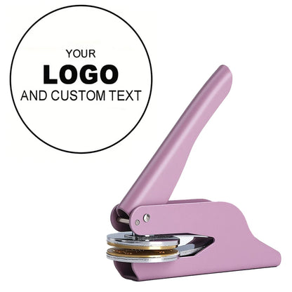 Personalized Book Embossers Stamp Custom Library Book Embosser with Name Logo Design Embossing Stamp Company Wedding Seals DI