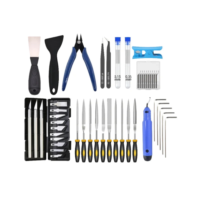 3D Printer Model Tools,Gundam Model Tool Kit,Hobby Building Tools Kit for Gundam Basic Model Assembling, Building and Repairi
