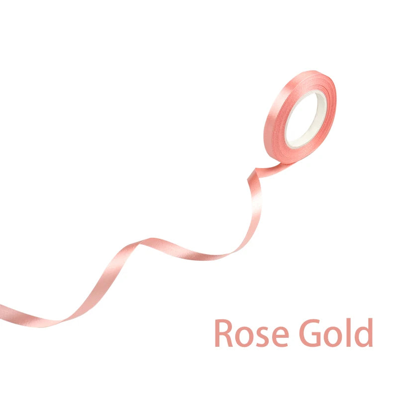 10metre/Roll Balloon Ribbon Birthday Party Decoration Supplies Wedding Accessories DIY 5mm Balloon Rope Satin Colourful Ribbo