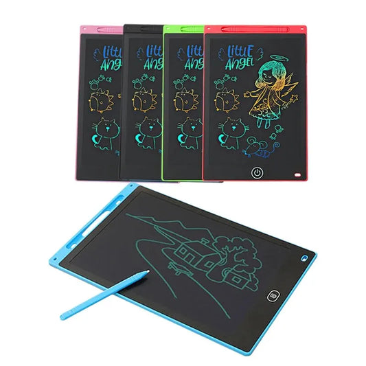 6.5/8.5/10/12 Inch LCD Drawing Tablet for Kids, Rechargeable Erasable Board with Pen, Travel Educational Toy Gift for Boys Gi