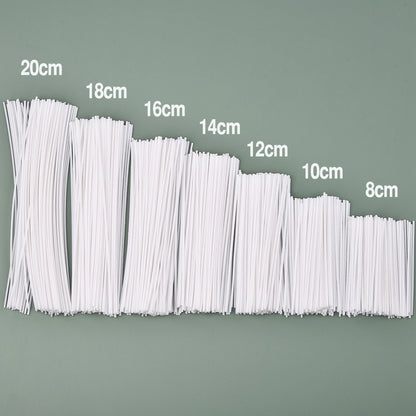 50/100Pcs Candle Wicks Waxed Cotton Set Smokeless Wax Core DIY Soy Wax Core Wax Wicks For Candles Making Supplies