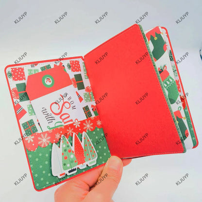 KLJUYP Mini Journaling/Note Book Metal Cutting Dies Stencils for DIY Scrapbooking/album Decorative Embossing DIY Paper Cards