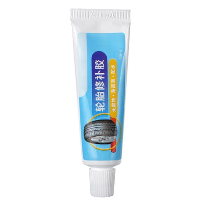 1/2Pcs Tire Repair Black Glue Liquid Strong Rubber Wear-resistant Non-corrosive Adhesive Instant Bond Leather - 1PCS