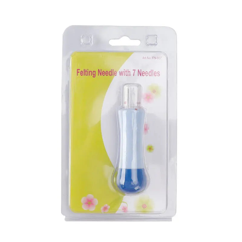 Felting Needle with 3/7 Needles, Needle Felting Stitch Punch Tool, Wool Felting Starter Kit for DIY, Toys Craft, Felt Animals
