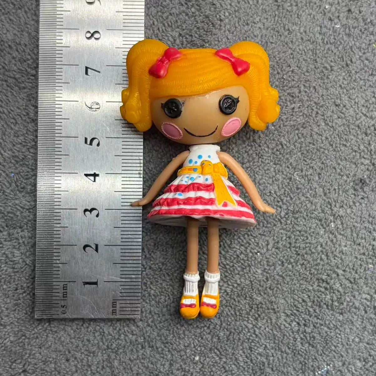 Original 8-10cm Lalaloopsy Little Sister Multi-style Dolls PVC Girls' Holiday Gift Collection Toys - A28-1Pc