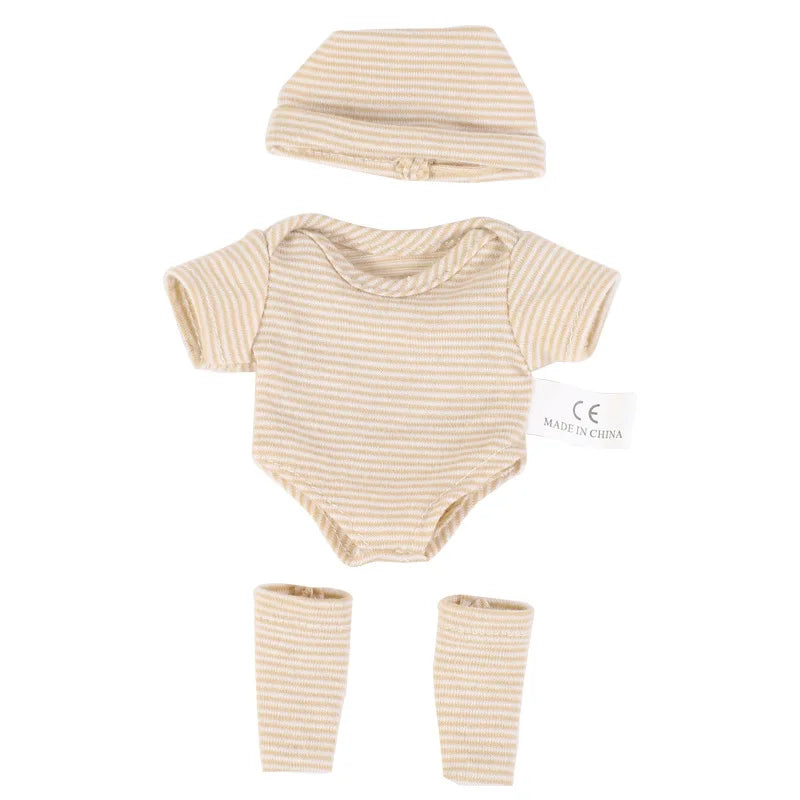 20cm Baby Dolls Clothes for DIY Toy Doll Accessories Suitable For 8inch Doll Sweater Jumpsuit Reborn Doll Clothes Accessories
