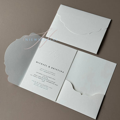 10pcs/20pcs/25pcs Blank Pocketfold Card Invitation DIY wedding paper envelope，DIY invitation,custom invitation,light pink