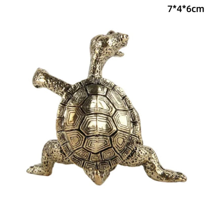 Antique Brass Meditation Zen Frog Statue Ornament Copper Animal Sculpture Incense Burner Home Desk Decorations Tea Pet - Kung