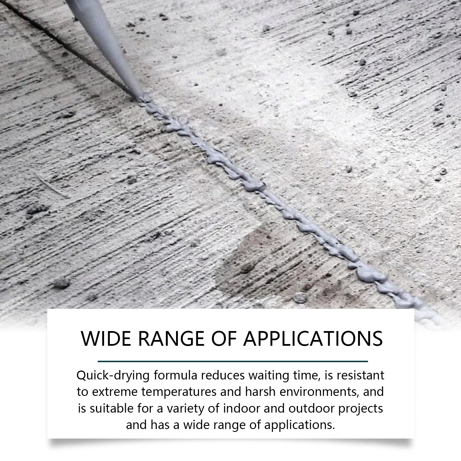 Concrete Crack Filling Agent Roof Waterproof Leak Repair Sealant Plugging Material Hardware Glue for Sealing And Repair