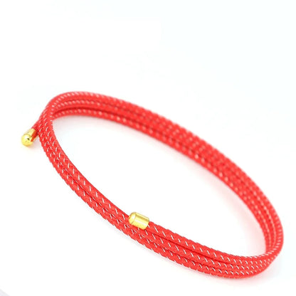 1PC Multicolor Magnetic Rope 51cm Adjustable Bracelets Rope For DIY Fashion Women Men Necklace Jewelry Making Accessories - S