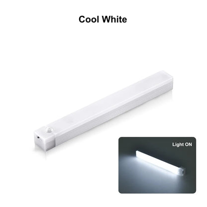 Wireless USB Rechargeable Motion Sensor LED Bar Light Induction Night Light