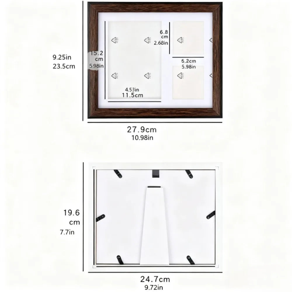 1pcs DIY Pet Paw Print Memorial Set - Clay Mold & Photo Frame, Souvenir Kit for Dogs & Cats, Perfect Pet Memorial Gift