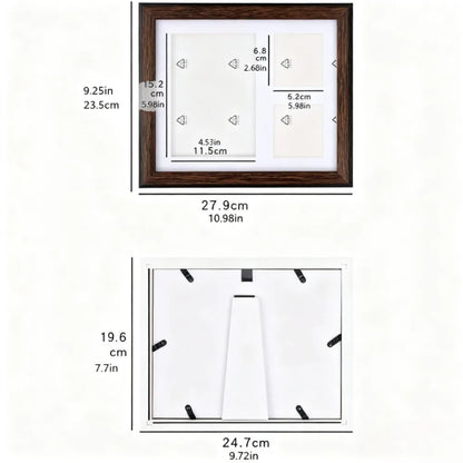 1pcs DIY Pet Paw Print Memorial Set - Clay Mold & Photo Frame, Souvenir Kit for Dogs & Cats, Perfect Pet Memorial Gift