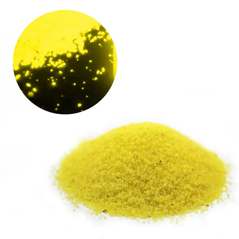 1Bag Luminous Particles Sand Colorful Fluorescent Glow Powder Glow In The Dark Home Christmas Party Decor DIY Decorations - y