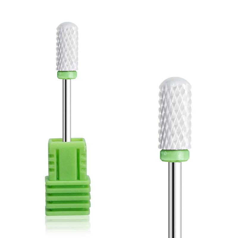 1pcs Ceramic Milling Cutter Nail Drill Bits Electric Manicure Drills Pedicure Mill Bits Machine Files Nail Art accessories To