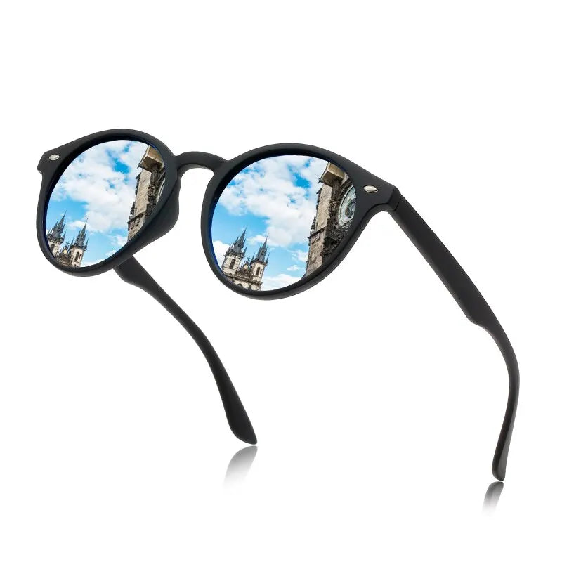 Fashion Round Sunglasses Women Men Classic Vintage Driving Travel Sun Glasses Circle Oval Brand Designer Eyewear UV400