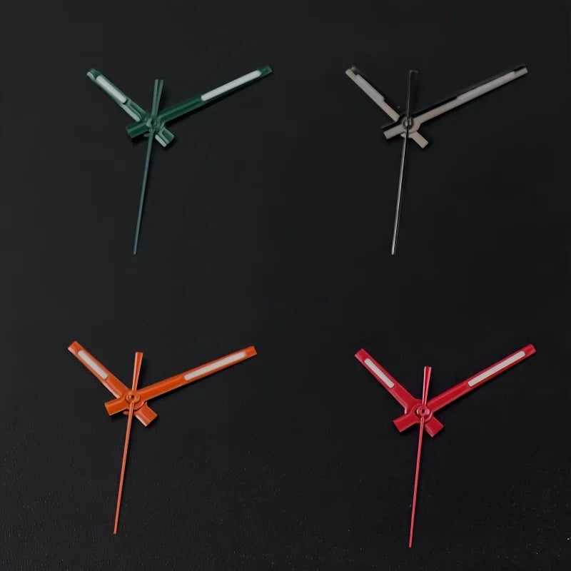 Quality Index 8 Colors Polished Silver Gold Watch Hands C3 Bgw9 Green Blue Bright Luminous For Nh35 Nh36 NH34 Movement Seik M
