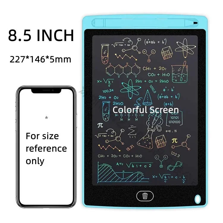 Kids Magic Drawing Board 4.4/8.5inch LCD Drawing Writing Tablet Children Graffiti Sketchpad Handwriting Board Educational Toy