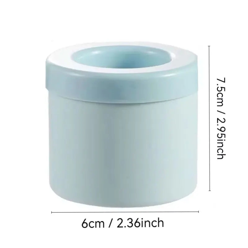 Silicone Ice Cube Mold Round Ice Bucket Summer Homemade DIY Refrigerator Freeze Ice Maker Creative Ice Cube Mold Barware Tool