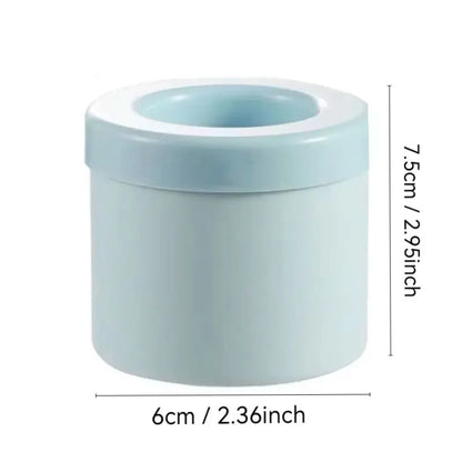 Silicone Ice Cube Mold Round Ice Bucket Summer Homemade DIY Refrigerator Freeze Ice Maker Creative Ice Cube Mold Barware Tool