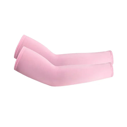 2Pcs Unisex Cooling Arm Sleeves Cover Sports Running UV Sun Protection Outdoor Men Fishing Cycling Quick Dry Arm Warmer - 1Pa