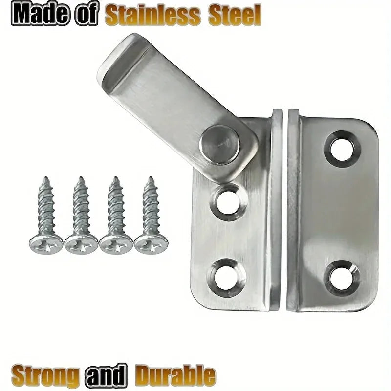1pc Flip Latch Gate Latches Slide Bolt Latch Safety Door Lock Catch For Barn Cabinet Pet Cage Garden Bathroom Garage Window S
