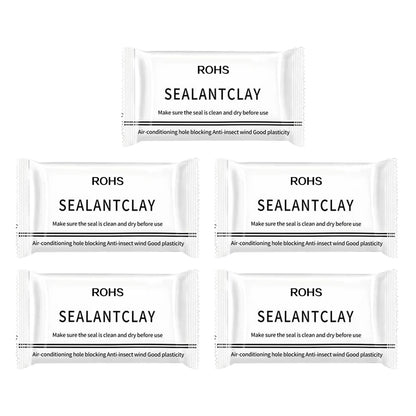 5/10/15Pcs White Seal Putty Waterproof Duct Seal Repair Sealing Clay & Moldable Silicone Putty Ideal for Sealing Wall Holes -