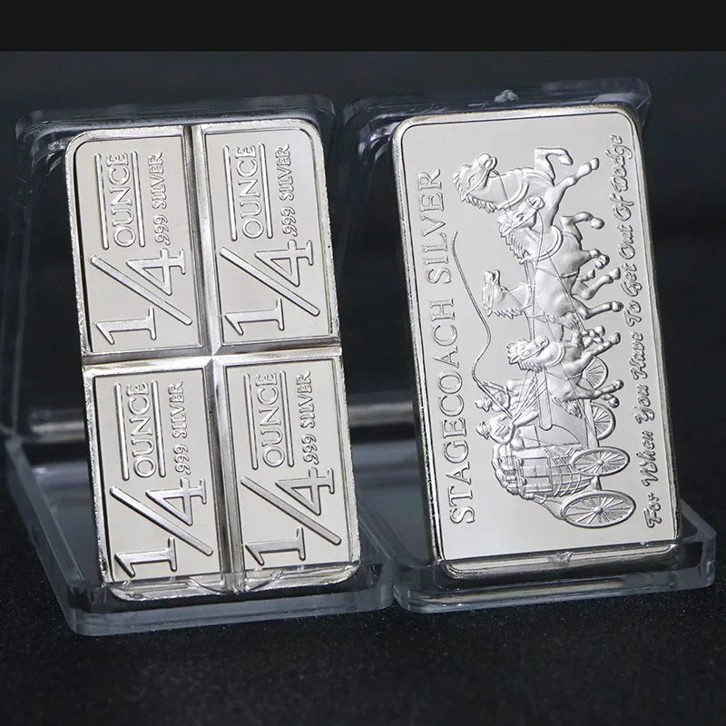1PCS Various countries Mint 1 Troy Ounce beautiful Various countries Silver Bullion Bar Replica Coins Collection copy gift - 
