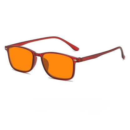 Blue Light Blocking Glasses for Watch Mobile Phones Play Computer Competitive Games Women's Style Orange or Red Lenses Goggle