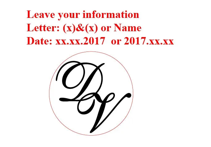 Custom brass wax seal Stamp with 2 Initial Ornament wreath,Vintage Reusable for DIY Wedding Invitation & Letters,Free Engravi