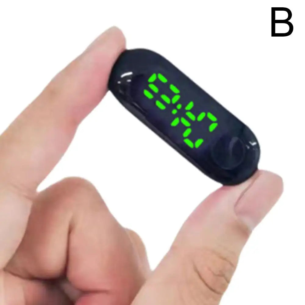 Digital Time Display For Motorcycle Electric Scooter Portable Electronic Watch Waterproof Luminous Digital Display LED Clock 