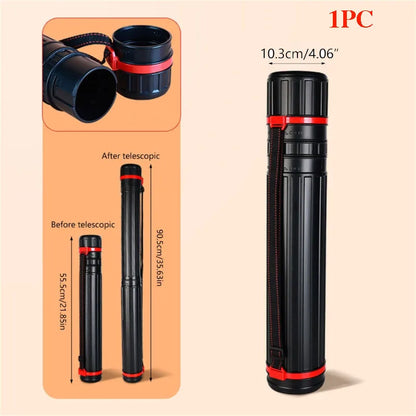 7/10.5CM Telescoping Poster and Document Storage Tube, Extendable Poster Carrying Case Poster Document Storage Holder Case