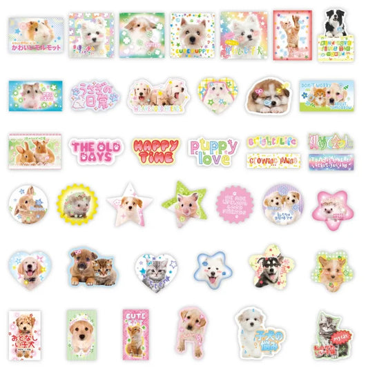 50 Pieces Vintage Scrapbooking Paper For DIY Crafts