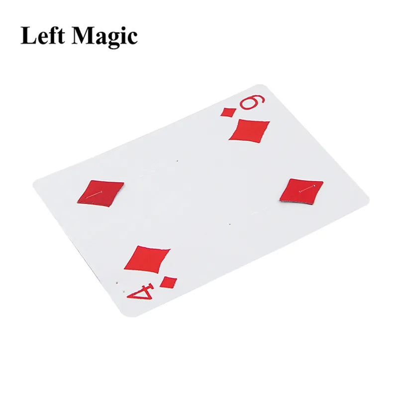 Fantastic 4 to 6 Moving Point magic tricks Close Up Card Magic Professional Magician Trick Magic Tool Magic Prop