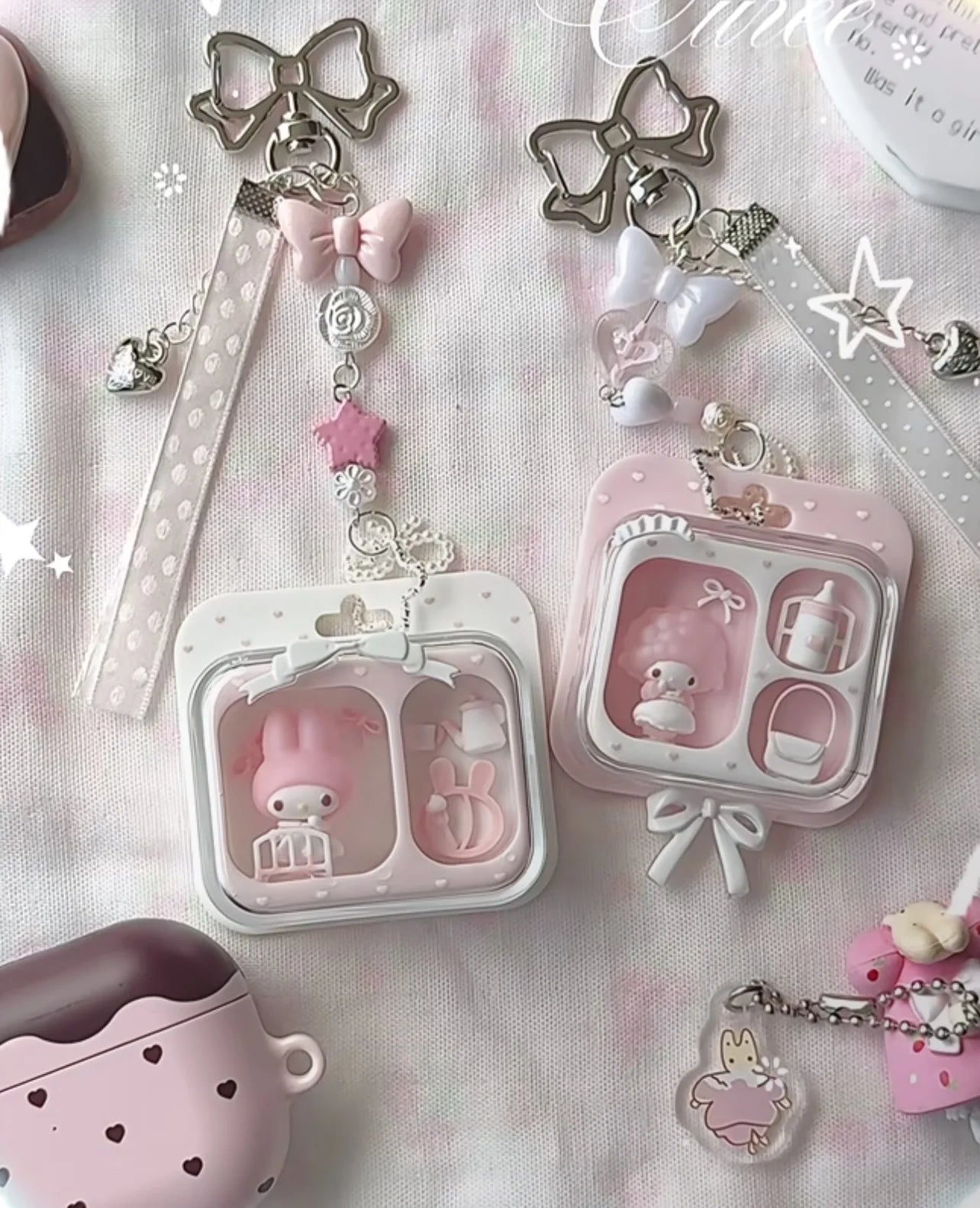 Small Box Resin Casting Mold Silicone Mold Accessories Resin Liquid Mold Resin Keychain Silicone Mold Resin Mold