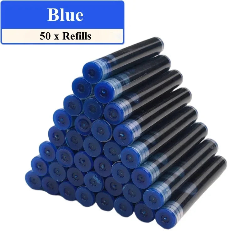 Fountain Pen Set Replaceable Ink Refill Calligraphy Multifunction Pens For Writing 0.38mm Office School Stationery Supplies -