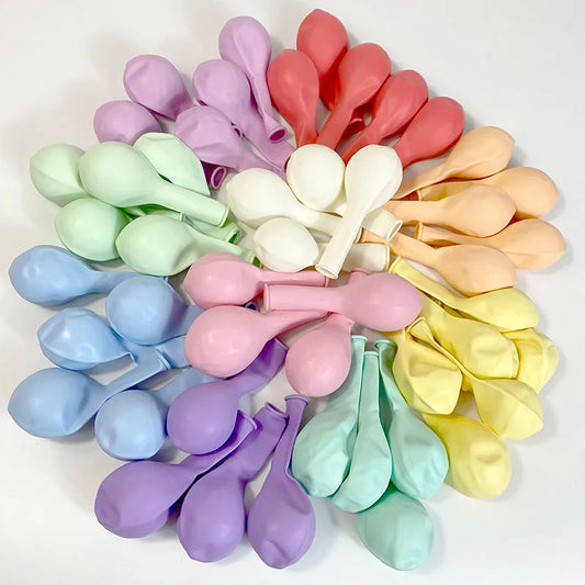 Macarons Color Pastel Candy Balloons Birthday Wedding Kid Toy Decoration Balloons Helium Baloons Baby Shower Air Globos