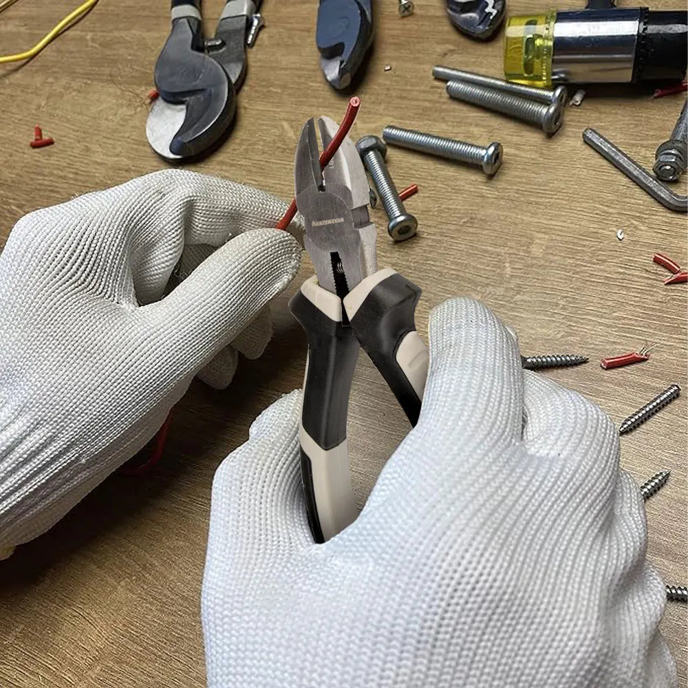 Baolian Industrial Grade Special Sharp Side Mouth Pliers,High Hardness Electrician Small Diagonal Pliers,Electrician Manual T