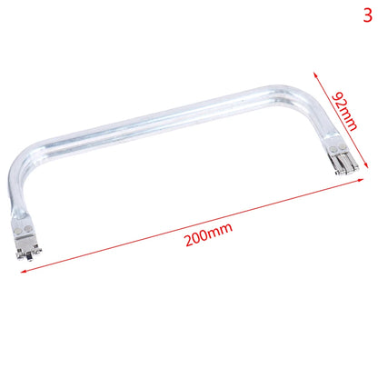 Woman Doctor Purse Frame Metal Aluminium Tube Frame Bag Handle Clutch Bag Parts - N3