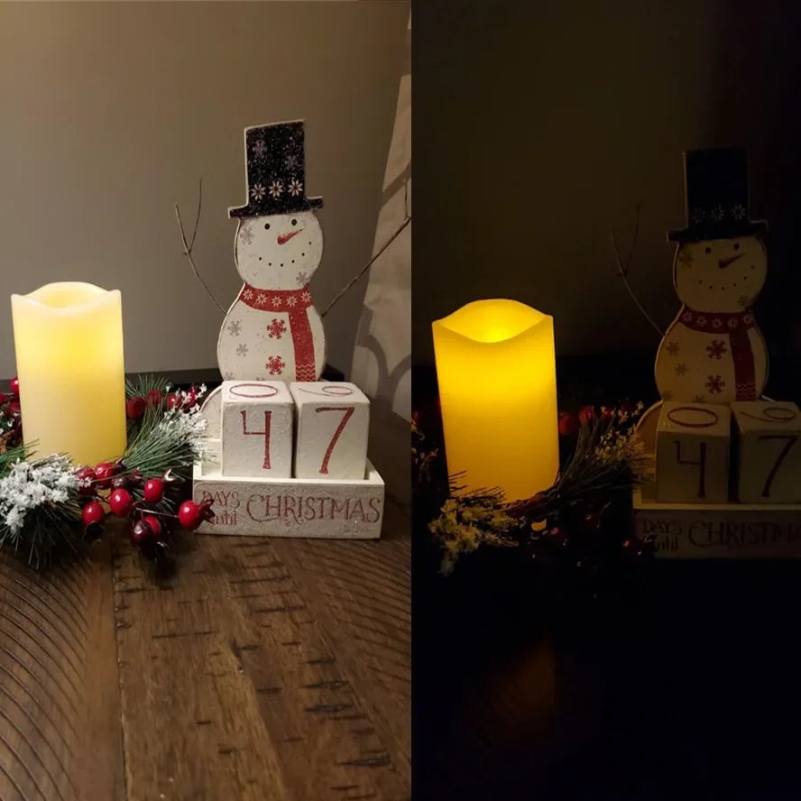 Flameless Flickering LED Candles Light Flameless Candles Battery Powered Candles for Wedding Decor Birthday Party Supplies Wa