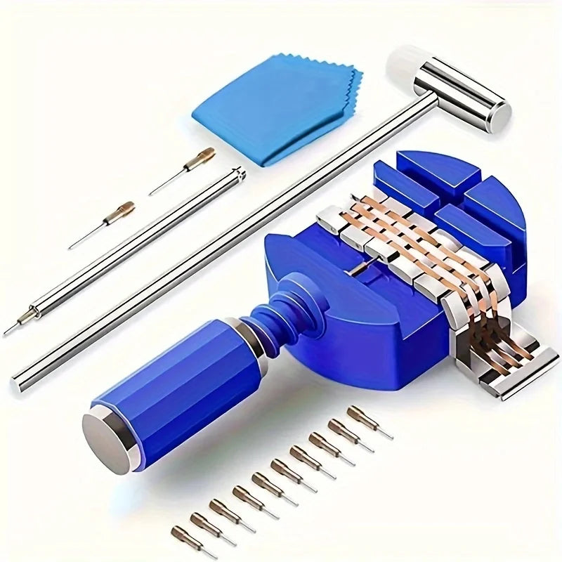 Watch Link Removal Tool Kit, Watch Band Tool Strap Chain Pin Remover Repair Tool Kit For Watch Band Strap Adjustment, Watc - 