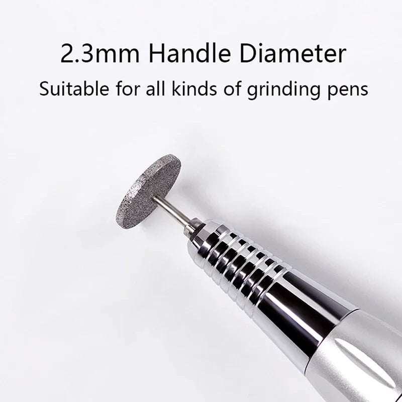Removal Head Diamond Electric Nail Drill Bit Disc Grinding Burr T Mills Grinder