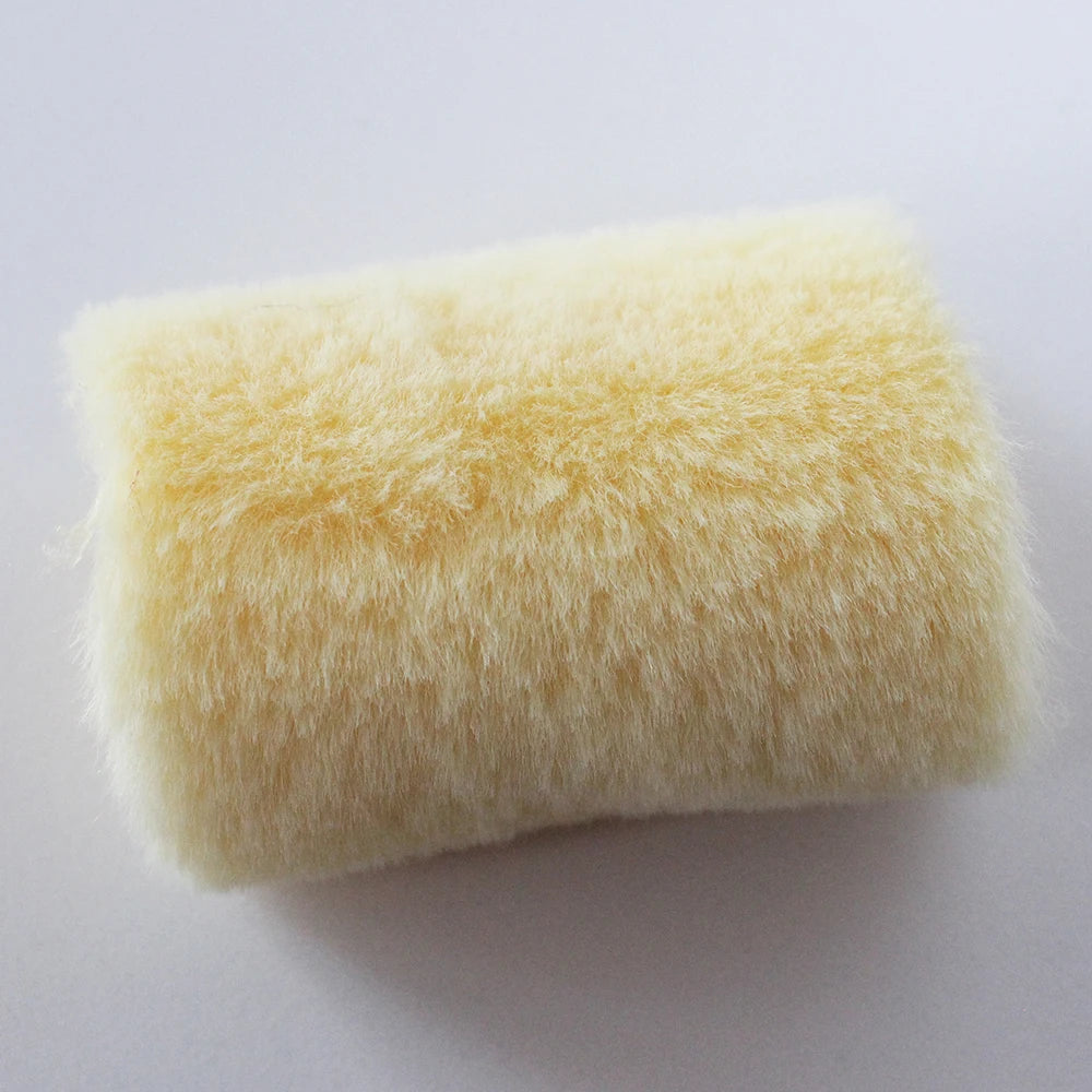 DIY 5MM Plush Fabric Encryption Thickening fabric solid Solf Atrtificial Fur Patchwork bags Doll clothing Decoration material