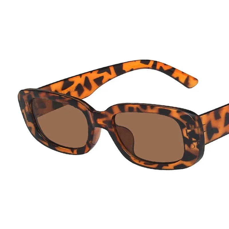 BEGREAT Fashion Retro Small Rectangle Sunglasses Brand Designer Vintage Travel Female Sun Glasses Eyewear Shade UV400 Protect