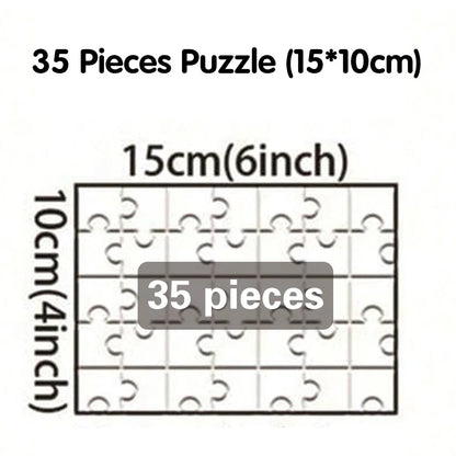 35/300/500/1025pcs Personalized Custom Photo Puzzle Friend Upload Photo For Customized Puzzle Unique Gift For Family Friends 