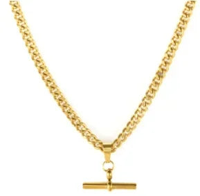 Square Pendants Delicate Stainless Steel Chain Pendant Necklace For Women Necklace - C42