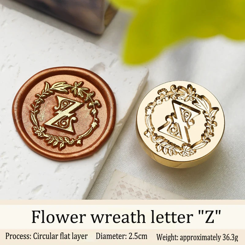 A-Z Seal Kit Sealing Wax for Stamp Head Letter Retro Stamps wax stamp for Wedding Logo for Print Set Wedding Craft Soaps Stam