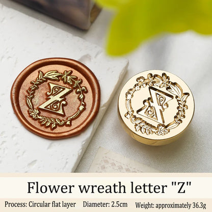 A-Z Seal Kit Sealing Wax for Stamp Head Letter Retro Stamps wax stamp for Wedding Logo for Print Set Wedding Craft Soaps Stam
