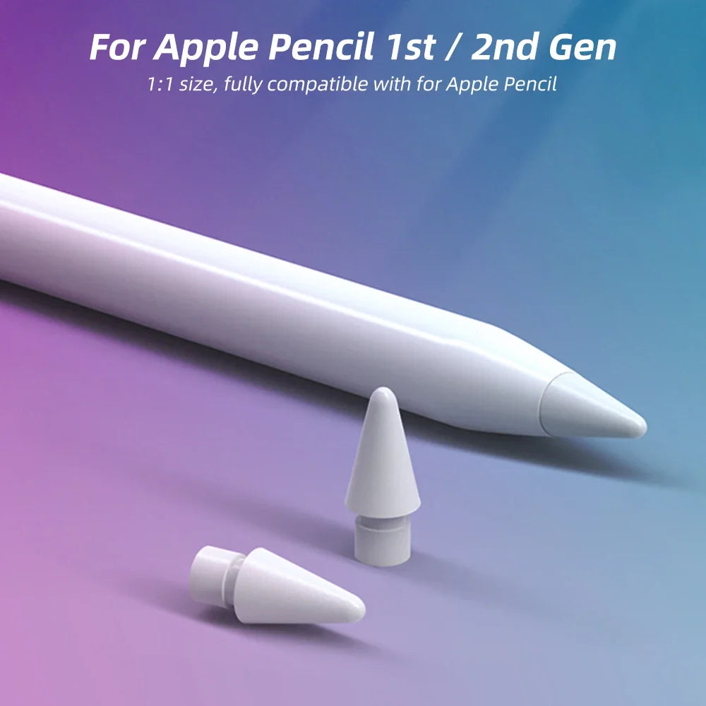 For Apple Pencil Nib Smooth Spare Nibs For Apple Pencil 1st 2nd Generation Tip Pencil Tips For iPad Stylus Pen Replacement Ni