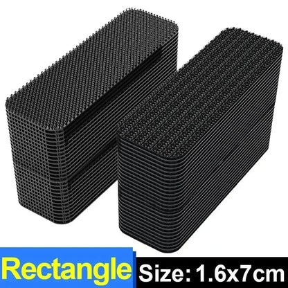Car Floor Mat Fixed Patches Self Adhesive Hook and Loop Fastener Tape Double Sided Sewable Stickers for Car Carpet Dashboard 